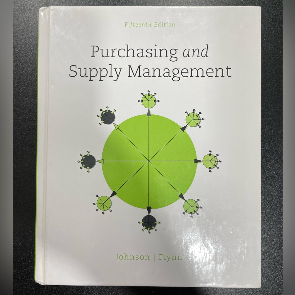Purchasing and supply management textbook